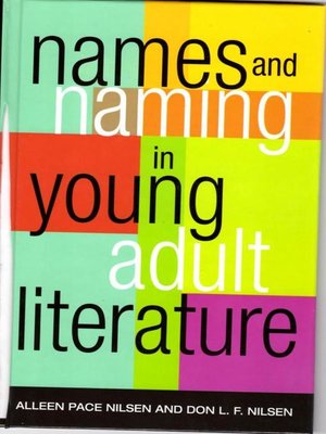 cover image of Names and Naming in Young Adult Literature